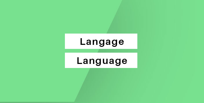 langage ou language